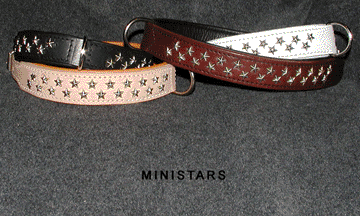 dogcollar hundhalsband mini stars